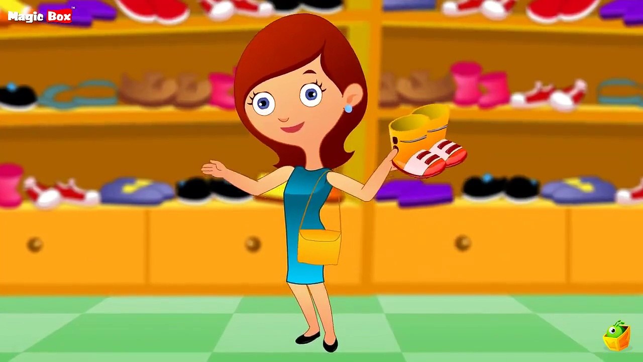 My New Shoes English Nursery Rhymes Cartoon/Animated Rhymes For Kids