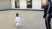 3 Year Old Taekwondo White Belt Reciting Student Creed