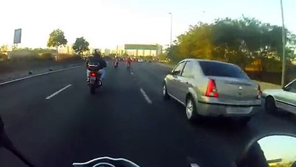 Aggressive Biker  Moto-Fail