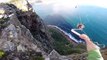 BASE Jumping Off Rope Swing  The Great Escape