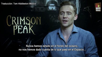 Entrevista Crimson Peak Tom-Hiddleston Esp. Sub.