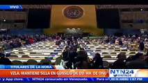 Venezuela mantiene su puesto en el Consejo de DD.HH. de la ONU
