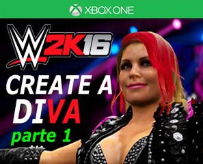 WWE 2K16 - create a diva parte 1
