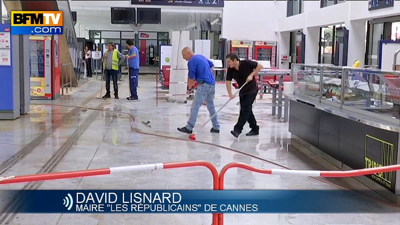 Le maire de Cannes en appelle aux stars après les inondations