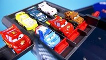 Cars Disney Cars Lightning McQueen Micro Drifters & Tayo the little bus toy