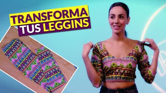 Transforma tus leggins en un padrísimo top - Dress Code Ep 53 (3/4)