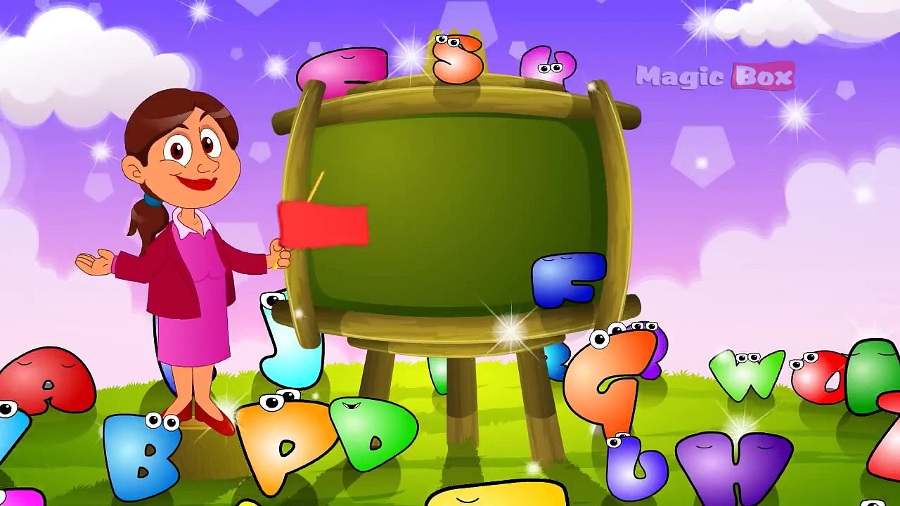 ABC Song Alphabet Song English Nursery Rhymes Cartoon/Animated Rhymes For Kids