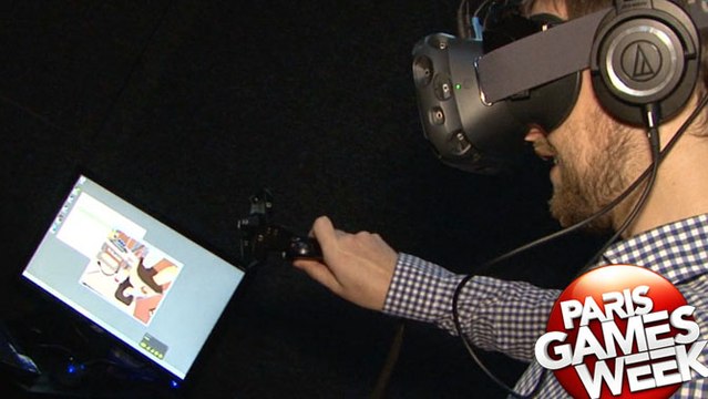 Paris Games Week : On a essayé le HTC Vive, et c'est fantastique