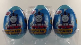 3 Thomas & Friends Surprise Eggs Unboxing