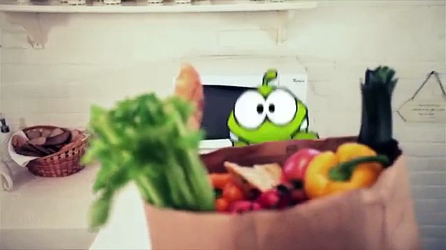 Om Nom Cartoons - KITCHEN CAT! (full episode 2) Real-Life Om-Nom Cut the Rope Game Videos for Kids