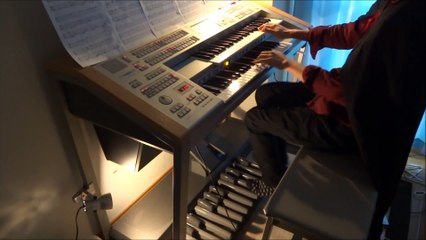 Le theme musical de POKEMON joué avec un orgue