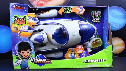 Batman and Superman Compete with Giant Tomorrowland Spaceships and Miles Stellosphere
