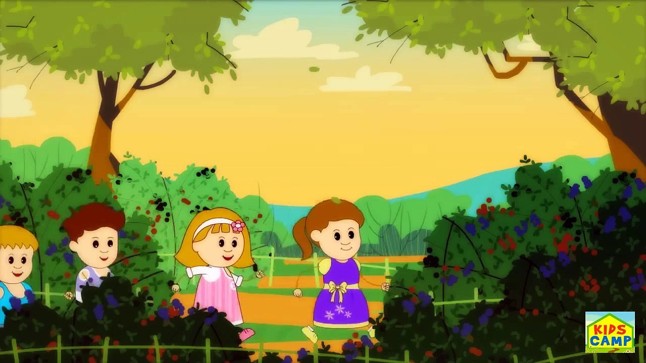 Here We Go Round The Mulberry Bush | Nursery Rhymes | Popular Nursery Rhymes by KidsCamp