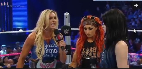 Team Bella interrupts Paige’s attempt to explain herself to Team PCB- SmackDown, October 22, 2015