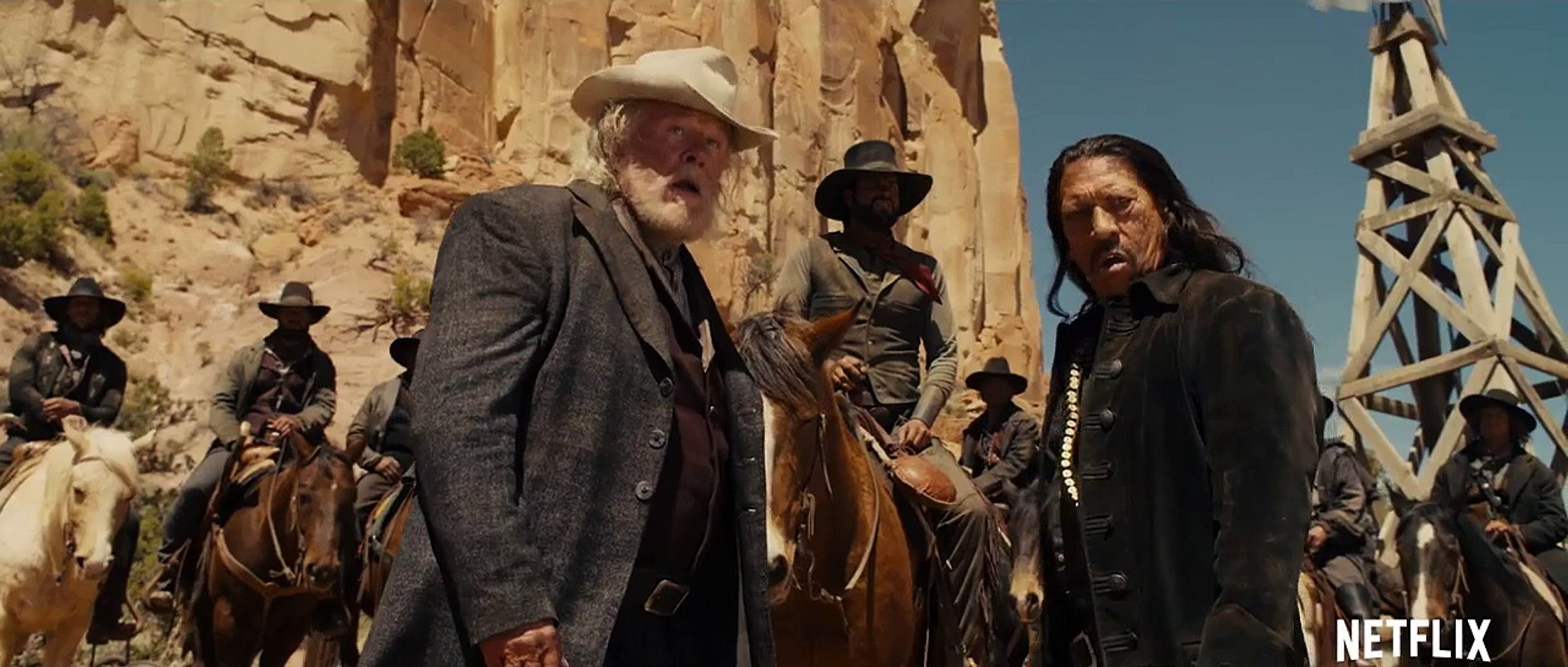 Adam Sandler in The Ridiculous 6 2015 Steve Buscemi Taylor Lautner Danny Trejo Offiicial Trailer