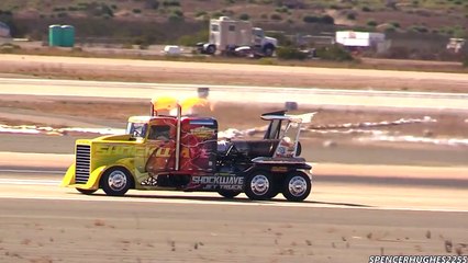2014 MCAS Miramar Air Show Shockwave Jet Truck @ 352.6 mph !!!