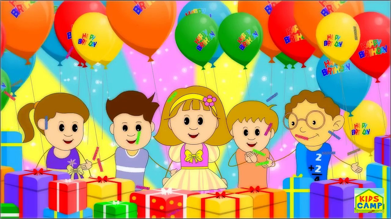 Happy Birthday Song | Nursery Rhymes | Popular Nursery Rhymes by KidsCamp