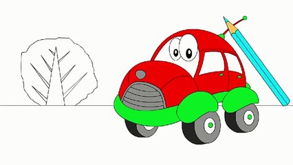 Coloring Books for Children - CAR (Cartoons for Kids, Play Demo) (  )