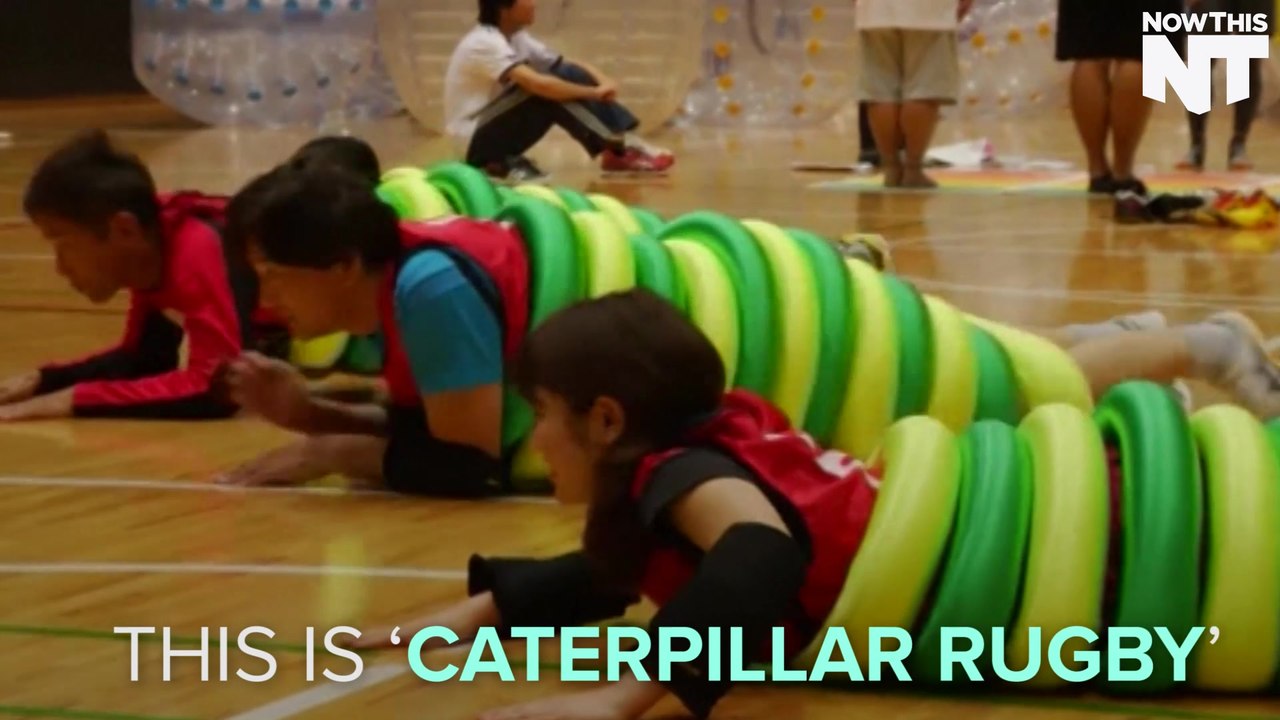 'Caterpillar Rugby' Is Designed For Kids & Adults With Disabilities