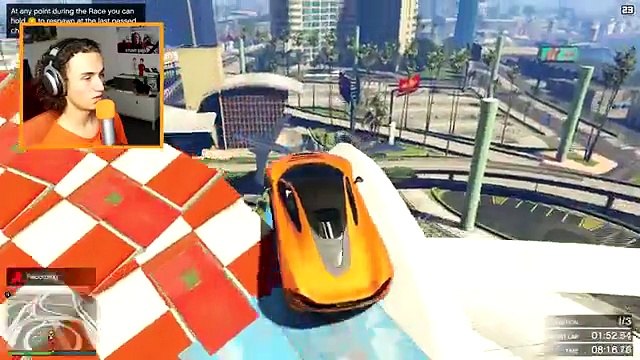 KWEBBELKOP-3 BIGGEST RAMPS EVER! (GTA 5 Funny Moments)