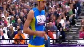 Athletics Mens - Long Jump-F13. Paralympic games London 2012 - Salimov Islam ( Kazakhstan