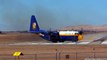 2014 NAF El Centro Air Show Blue Angels C 130 Fat Albert