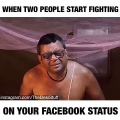Fighting on Facebook - Funniest Clip Ever