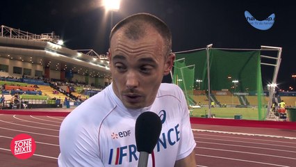 Sébastien Mobré - Finale 100m T34 - 6ème