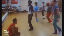 Michael Jackson - Thriller dance training (rare)