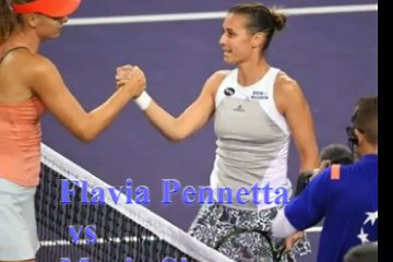 SHARAPOVA VS PENNETTA SINGAPORE 2015- tennis