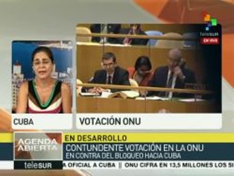 Cubanos exigen mayor voluntad de EE.UU. para cesar bloqueo