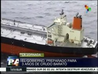 México: preparado para precios bajos del crudo durante tres años