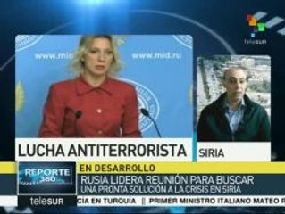 Pueblo sirio apoya las reuniones de cancilleres en Viena