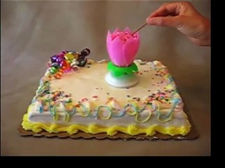 The Singing and Rotating Birthday Candle