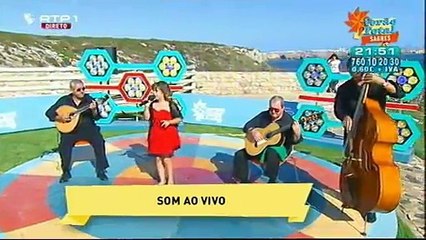 Luana velasques no verao total em sagres com o tema - namorico da rita