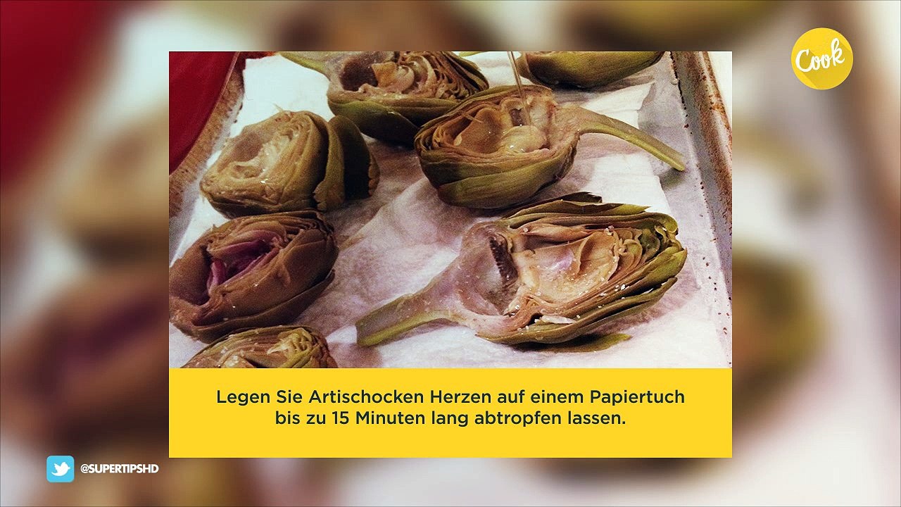 Gratin Artischockenherzen