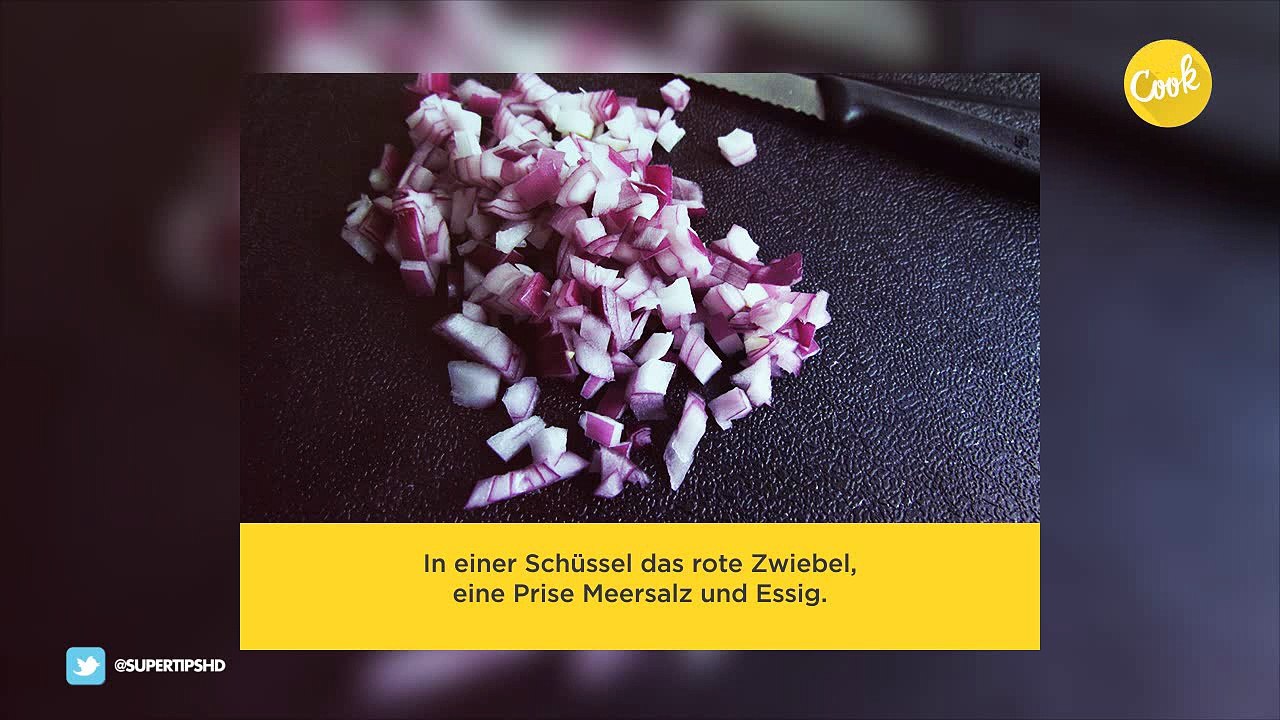 Portulak-Pfirsich Salat