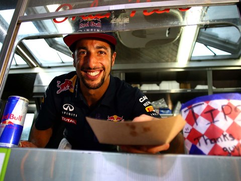 Daniel Ricciardo : le roi du tacos !