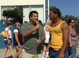 Video 2 of 7 - Comedian Jon Pirincci teaches the ordinary person on the street how to do impressions