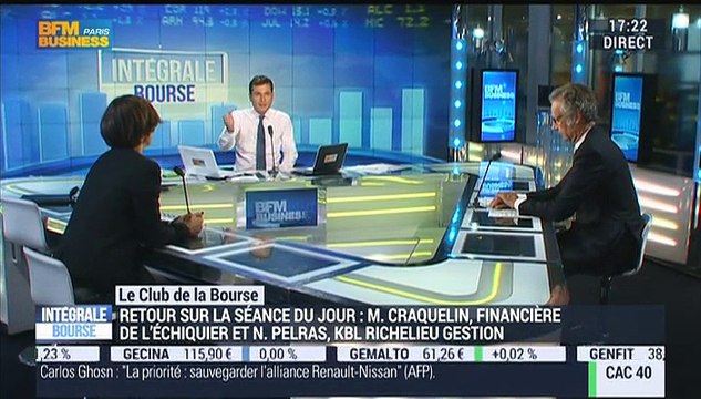 Le Club de la Bourse: Nathalie Pelras, Marc Craquelin et Nicolas Chéron - 28/10