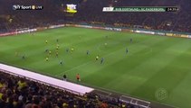 Adrian Ramos Goal - Dortmund 1 - 1 Paderborn - DFB Pokal - 28/10/2015