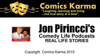 Comics Karma Podcast Rich Shydner W- Jon Pirinnci