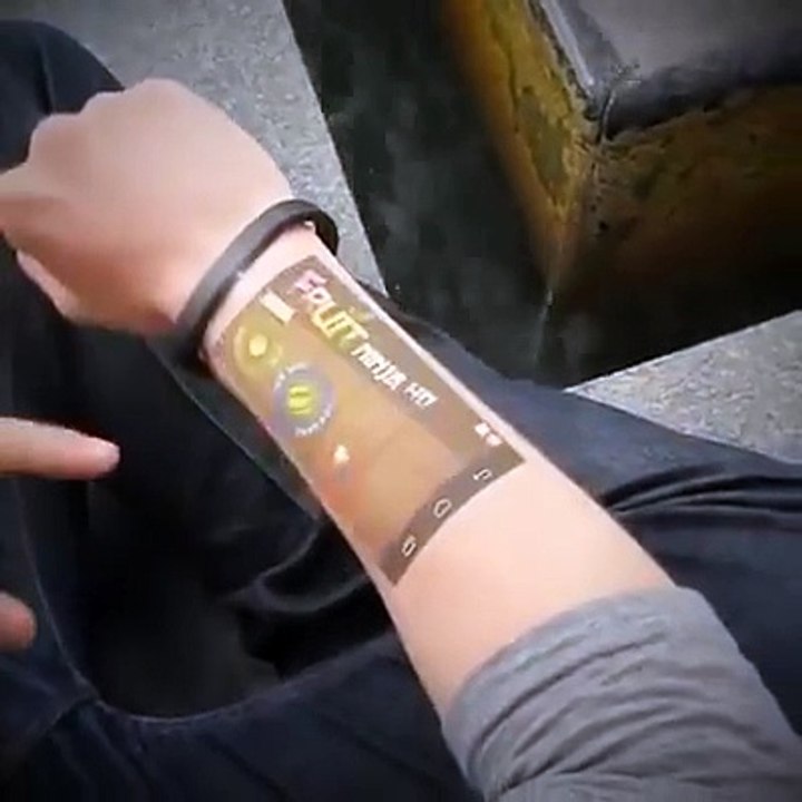 wrist band Android digital phone...NEW TECHNOLOGY