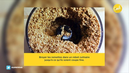 Chocolat-noisettes dessert glacé