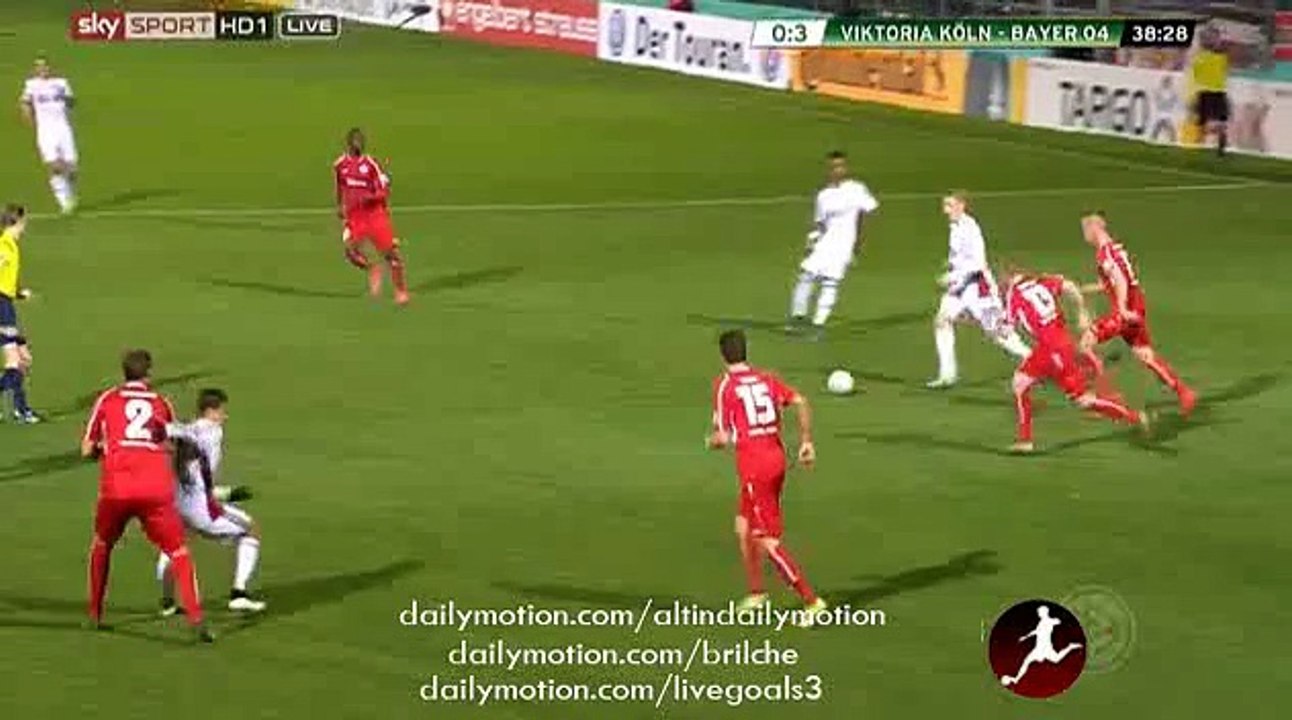 1st Half Goals & Highlights HD | Viktoria Koln 0-3 Bayer Leverkusen - DFB Pokal - 28.10.2015 HD