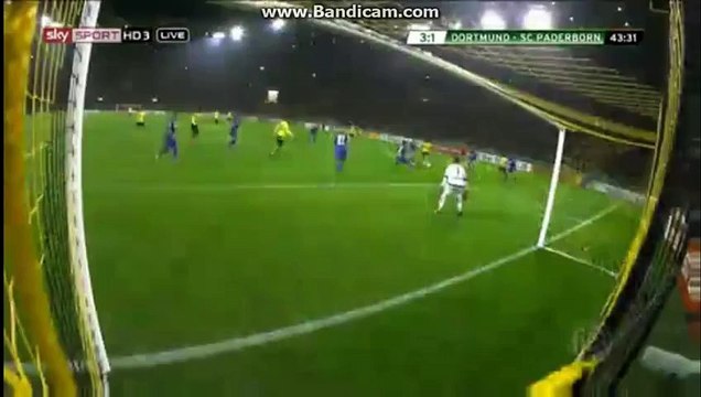 Great Goal Shinji Kagawa -Dortmund 3-1 Paderborn- DFB Pokal