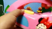 アンパンマン❤おもちゃ ねんどアニメdeバイキンマンとミニーマウスのアイロンAnpanman Toys＆Minnie Mouse Animation