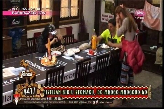 Stanija peva Ma boli me uvo za sve! #Farma 6 /28.10.2015.