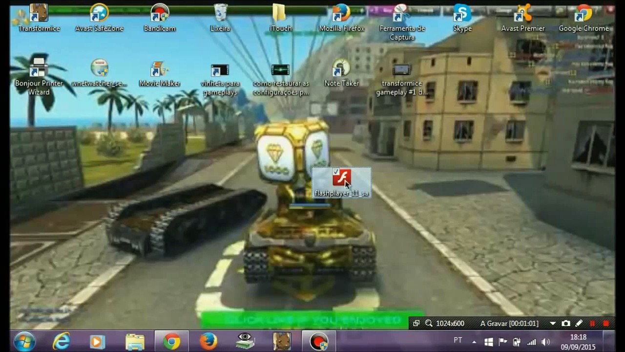 como jogar tanki online pelo adobe flash player 11