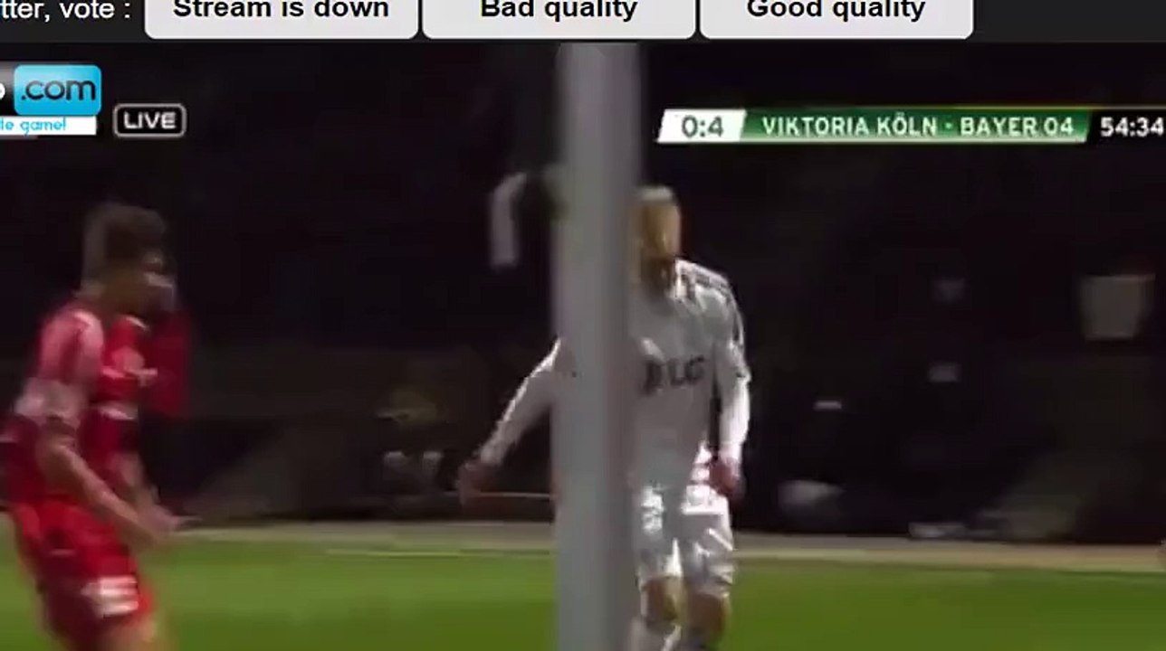 Chicharito Goal - Viktoria Koln 0 - 4 Bayer Leverkusen - DFB Pokal - 28/10/2015